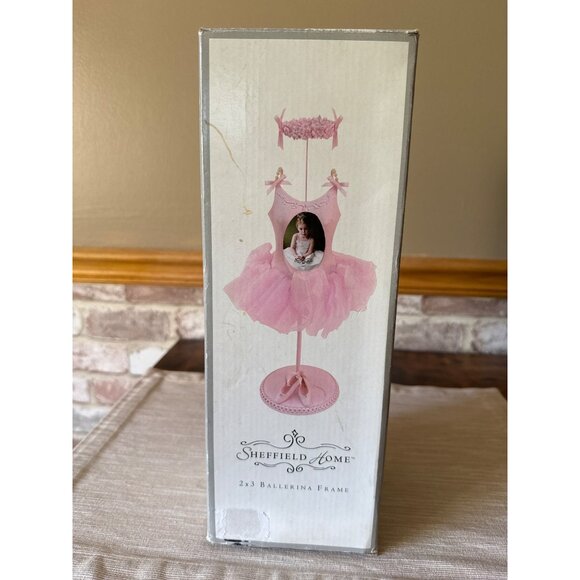 Sheffield Home Pink Ballerina Dress Photo Frame With Box Vintage - Picture 12 of 16